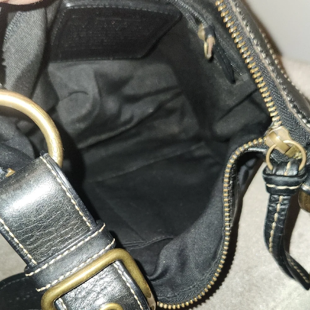 Coach Signature Canvas/Leather Crossbody